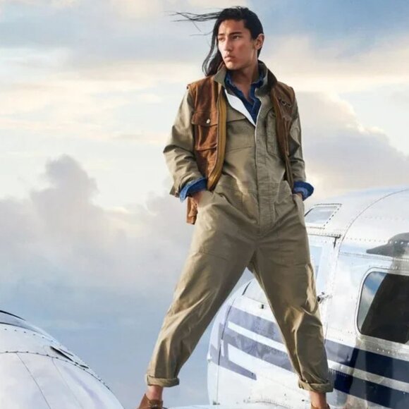 NWT - Banana Republic Men's Heritage Flight Suit Size XL - Picture 1 of 4